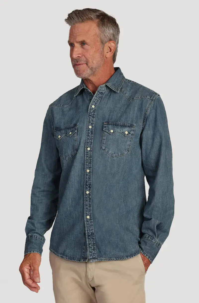 Roadhouse Ringspun Western Shirt True Grit
