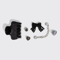Kitschpop™️Curved Claw Clip 7pc Set Vintage