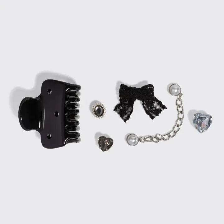 Kitschpop™️Curved Claw Clip 7pc Set Vintage