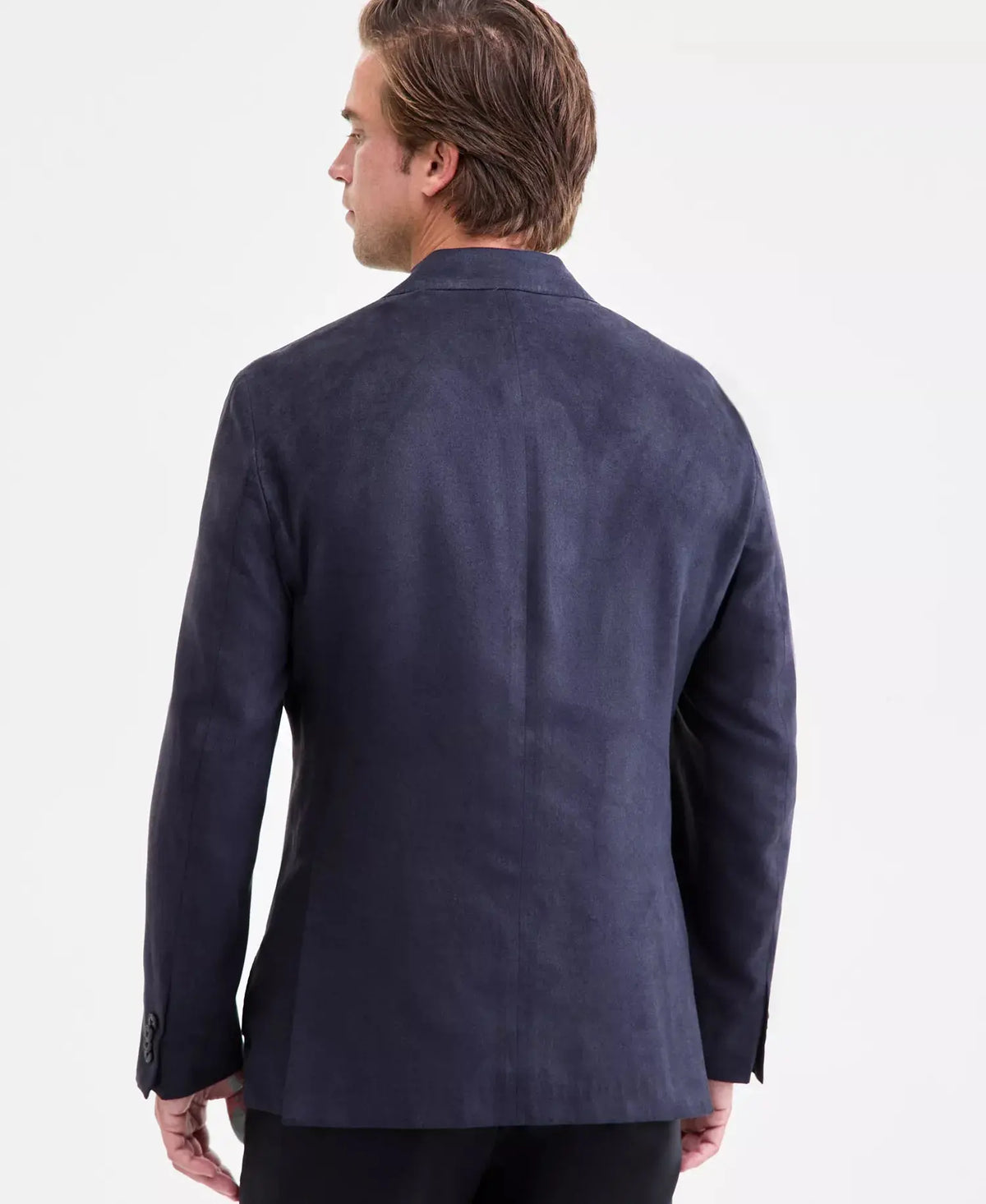 Denim Ultra Suede Sport Coat Michael Kors
