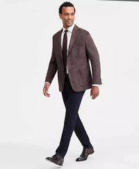 Cocoa Ultra Suede Sport Coat Michael Kors