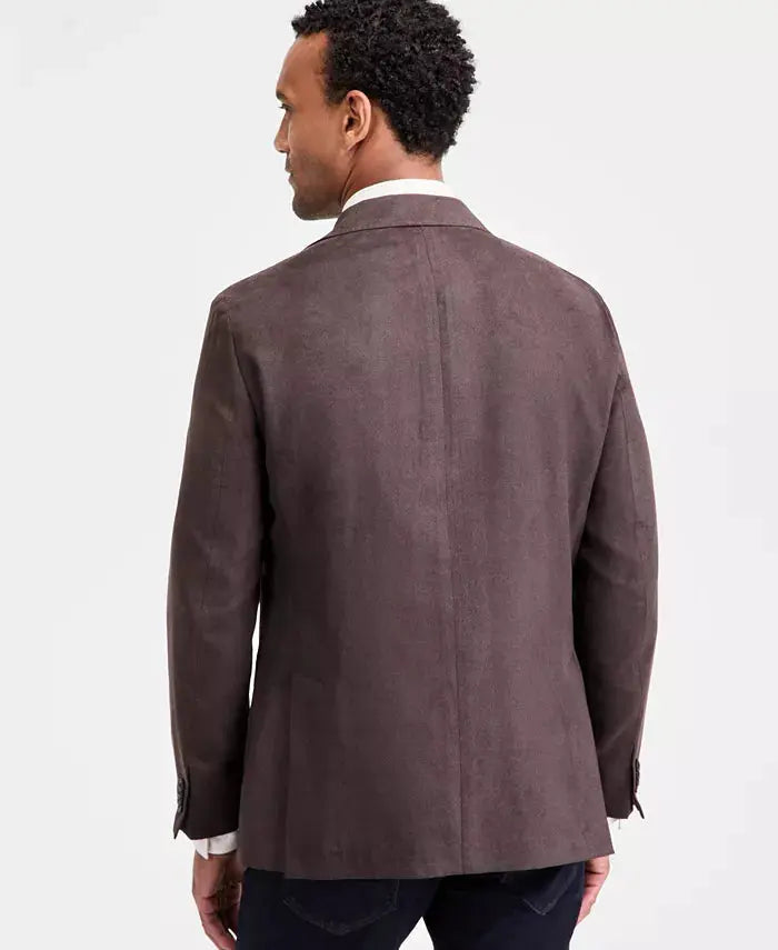 Cocoa Ultra Suede Sport Coat Michael Kors