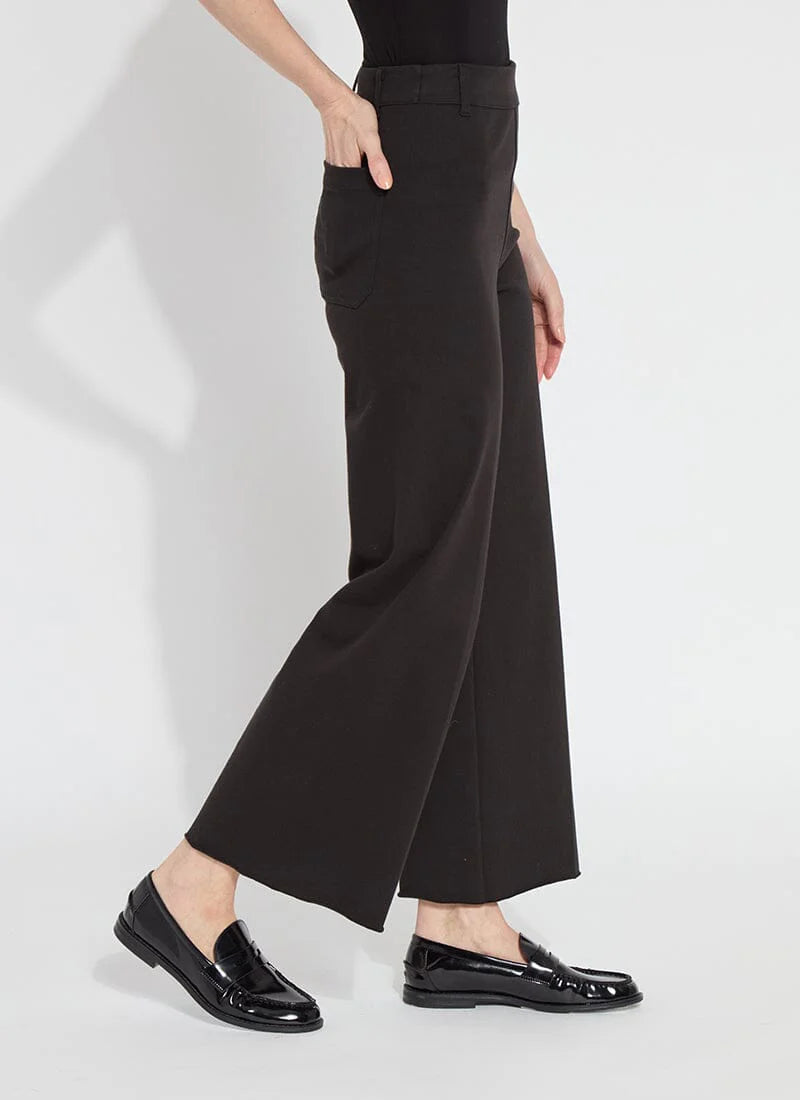 Erin Wide Leg Denim (28" Inseam)-Black