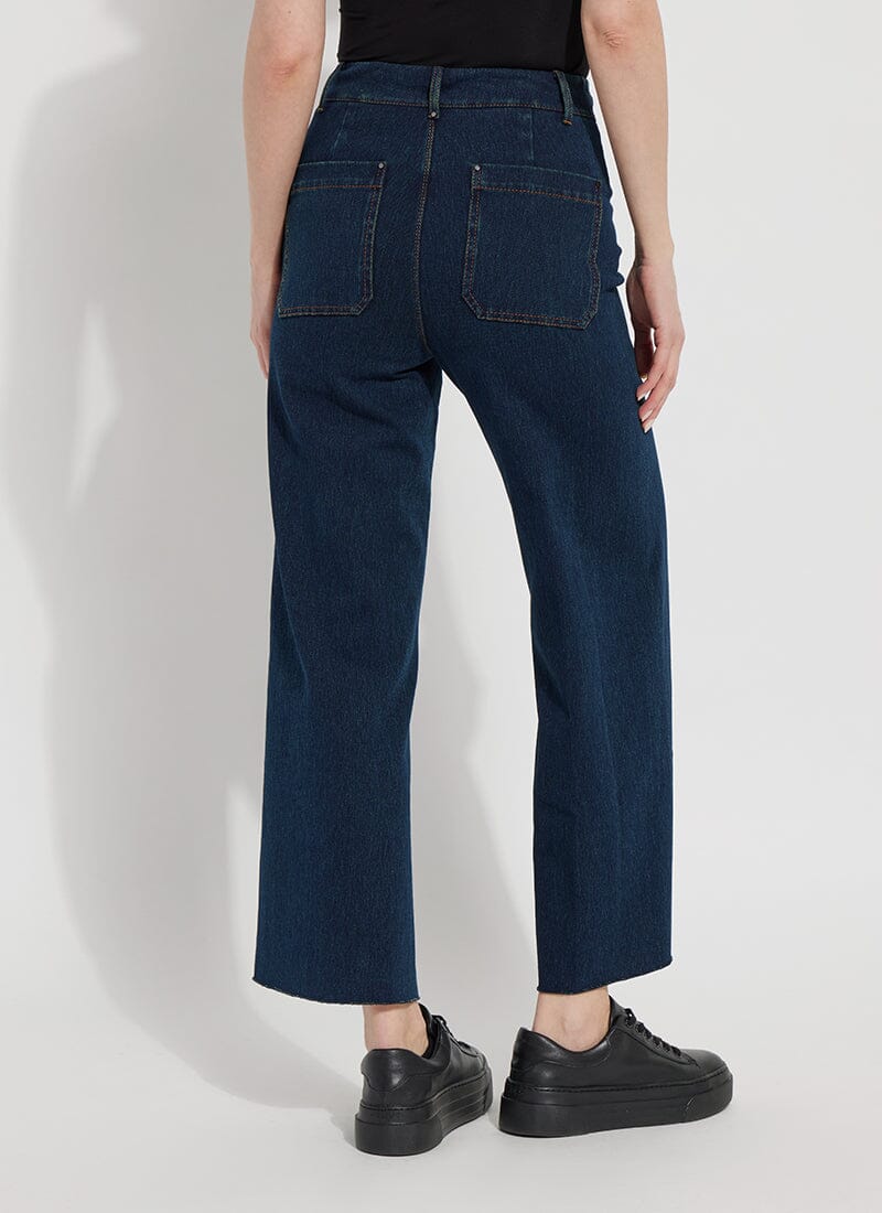 Erin Wide Leg Denim (28" Inseam)-Indigo