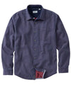 Double-Face Indigo Honeycomb Sport Shirt - Eggplant Borgo28