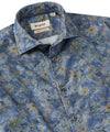Floral Print Corduroy Sport Shirt Borgo28