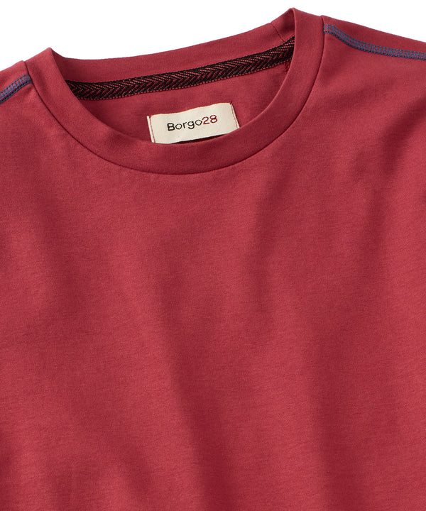 Garment-Dyed Long-Sleeve Tee - Sienna