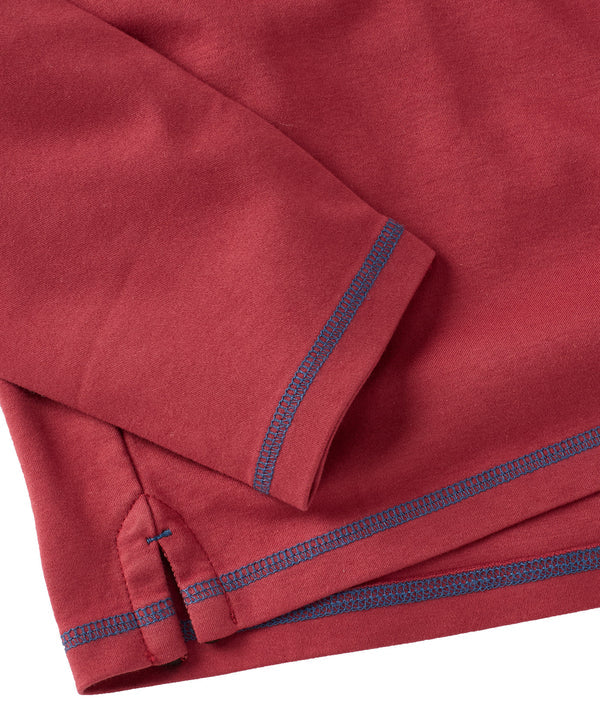 Garment-Dyed Long-Sleeve Tee - Sienna