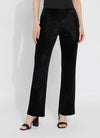 Metallic Foil Velvet Pant Lysse