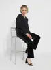 Metallic Foil Velvet Pant Lysse