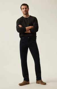 Relaxed Straight Pants - Navy Cord 34 Heritage