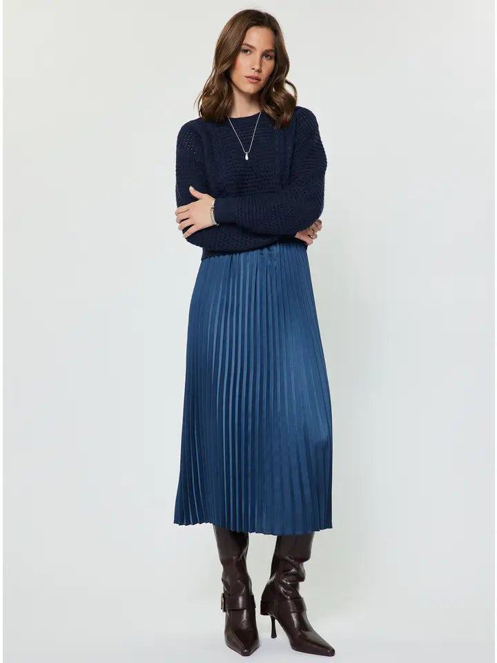 Pullover Sweater Combo Dress Sets