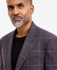 Purple Plaid Sport Coat