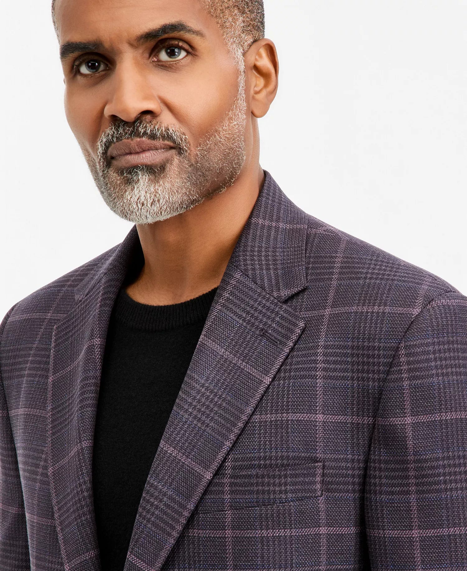 Purple Plaid Sport Coat