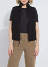 Prudence Reversible Puffer Sweater Vest Lysse
