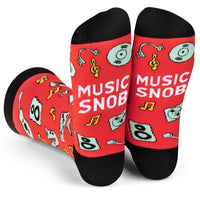 Music Snob Socks Lavley