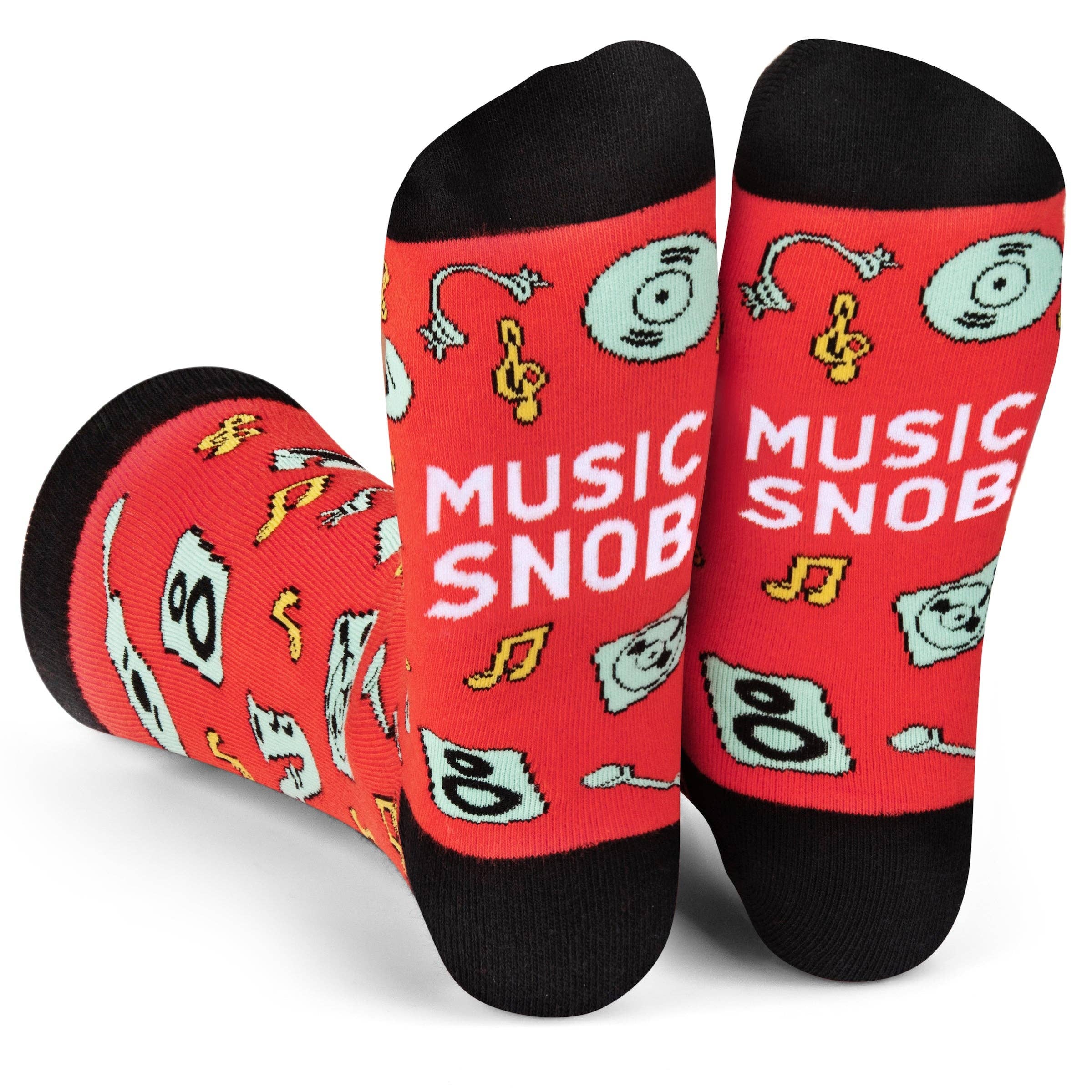 Music Snob Socks Lavley