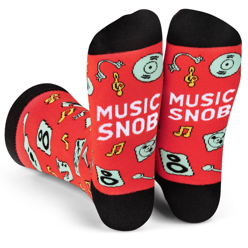 Music Snob Socks Lavley