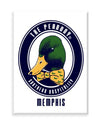 Peabody Bowtie Duck Magnet
