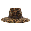 Leopard Panama Hat C.C Beanie