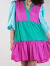 Frankie Dress - Bangle Colorblock