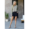 Pattern Knitted Sweater THML