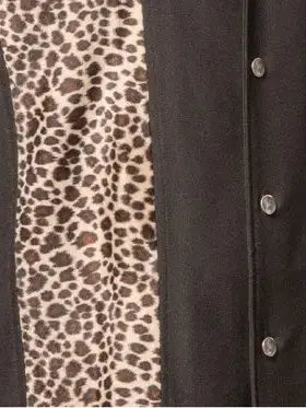 Leopard Panel- Black Clothier to The King