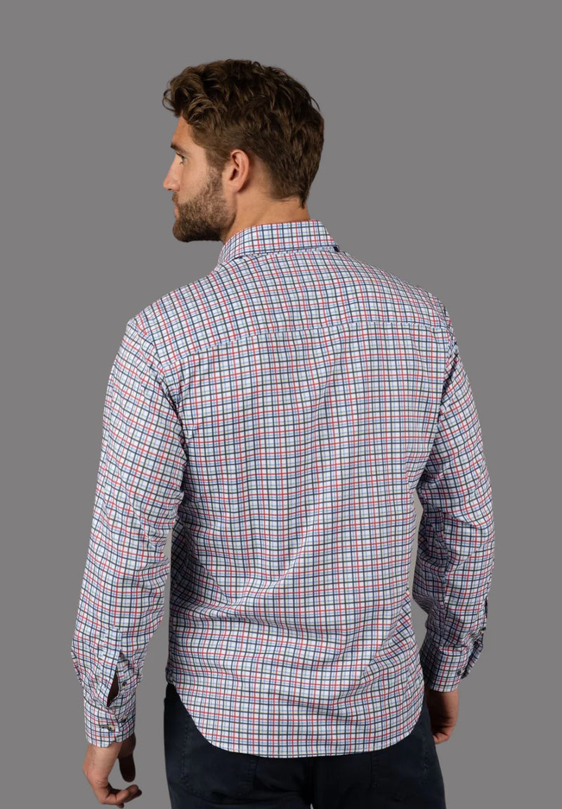 Multicolor Plaid Performance Shirt