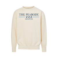 The Peabody Memphis Crewneck Sweatshirt - Ecru