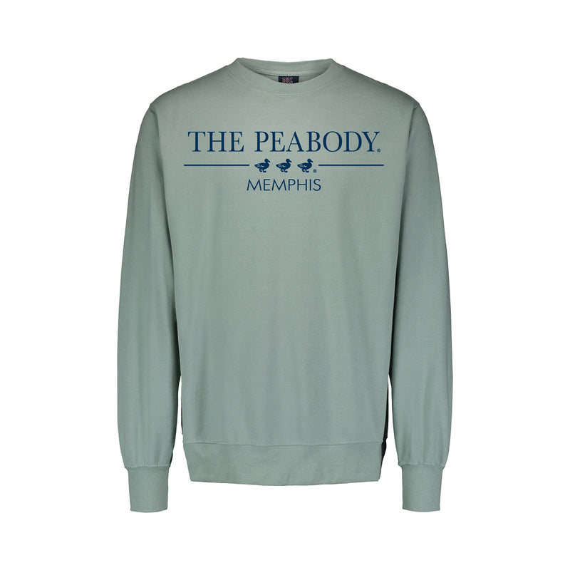 The Peabody Memphis Crewneck Sweatshirt - Greenstone