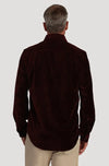 Cozy Cut Stretch Viceroy Velvet Shirt - Wine True Grit