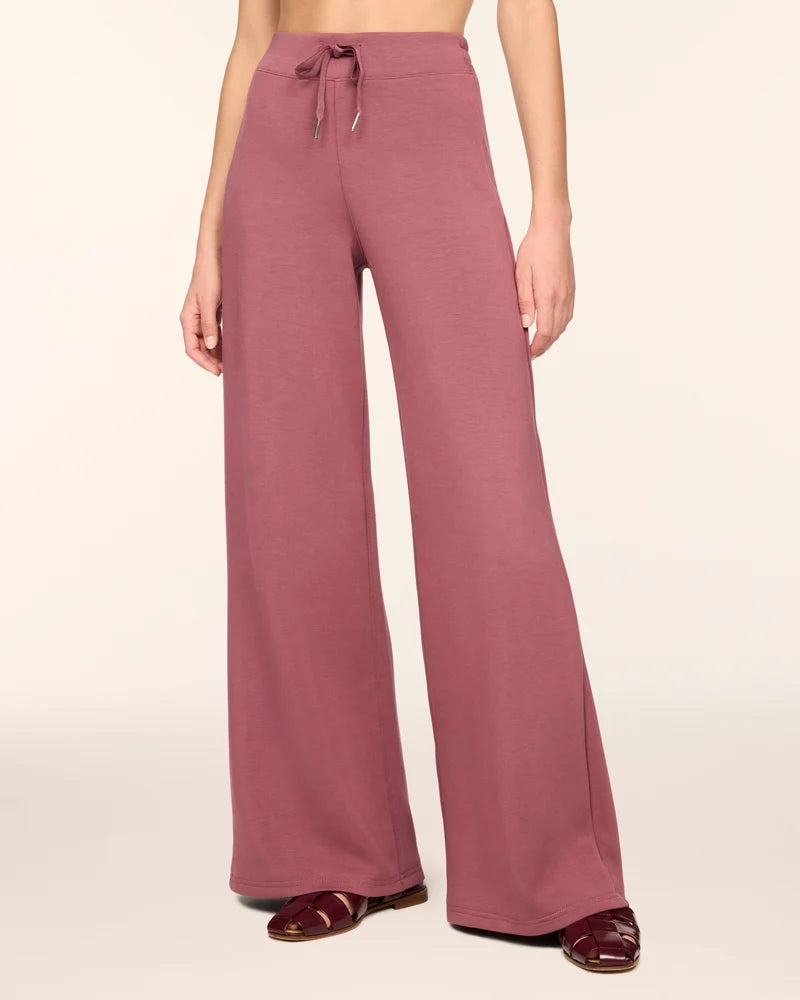 SPANX AirEssentials® Wide Leg Pant - Rum Raisin