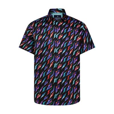 Electric Feathers Sport Shirt