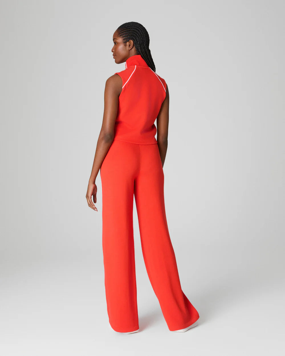 AirEssentials Pique Sleeveless Mockneck Jumpsuit Spanx