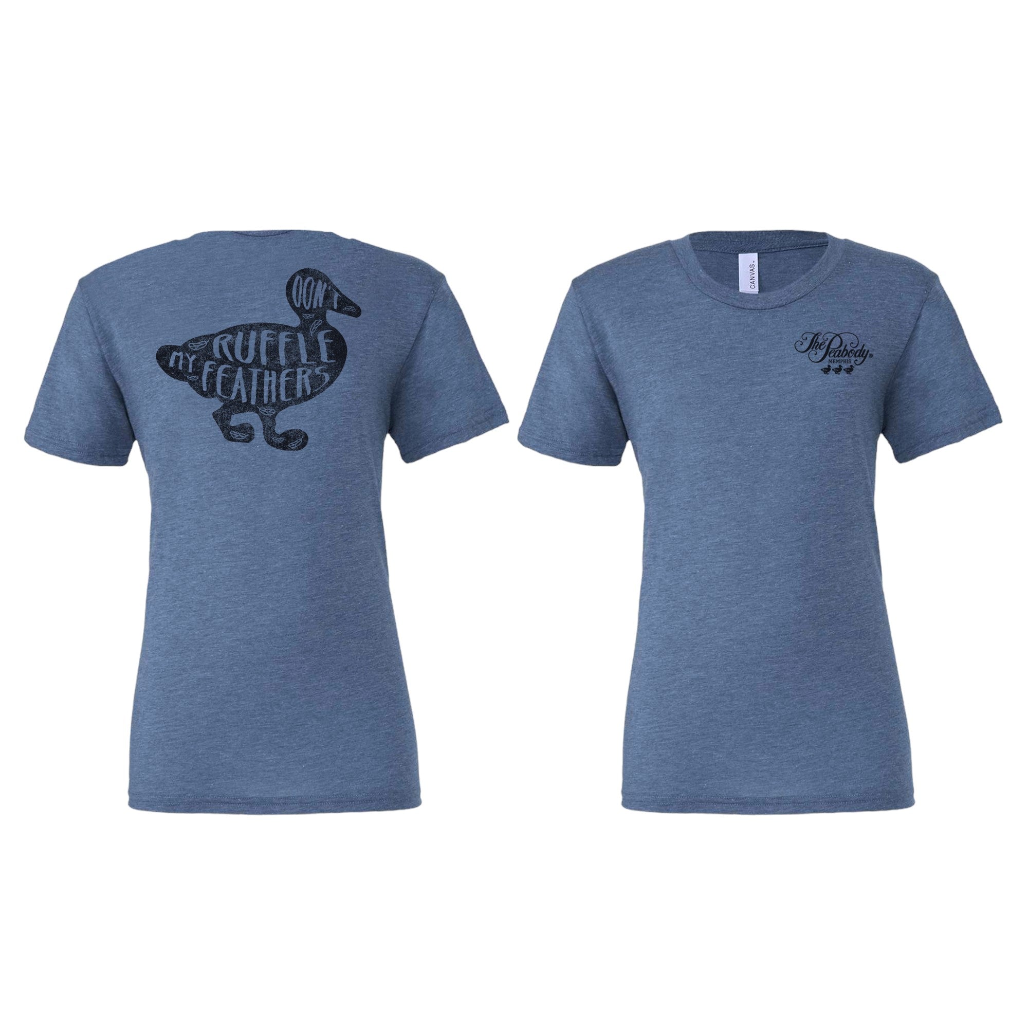 Don't Ruffle My Feathers Tee - Blue