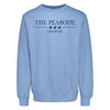 The Peabody Memphis Crewneck Sweatshirt - Grey - Columbia Blue