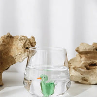 Tiny Animal Drinking Glass (set of 6)