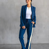 Jordan Interlock Pants Sailor Blue