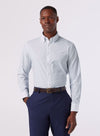 Leeward Dress Shirt - White Geo Dot