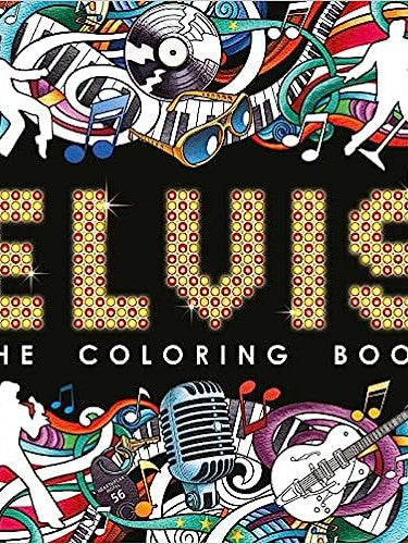 Elvis The Coloring Book Peabody Gifts