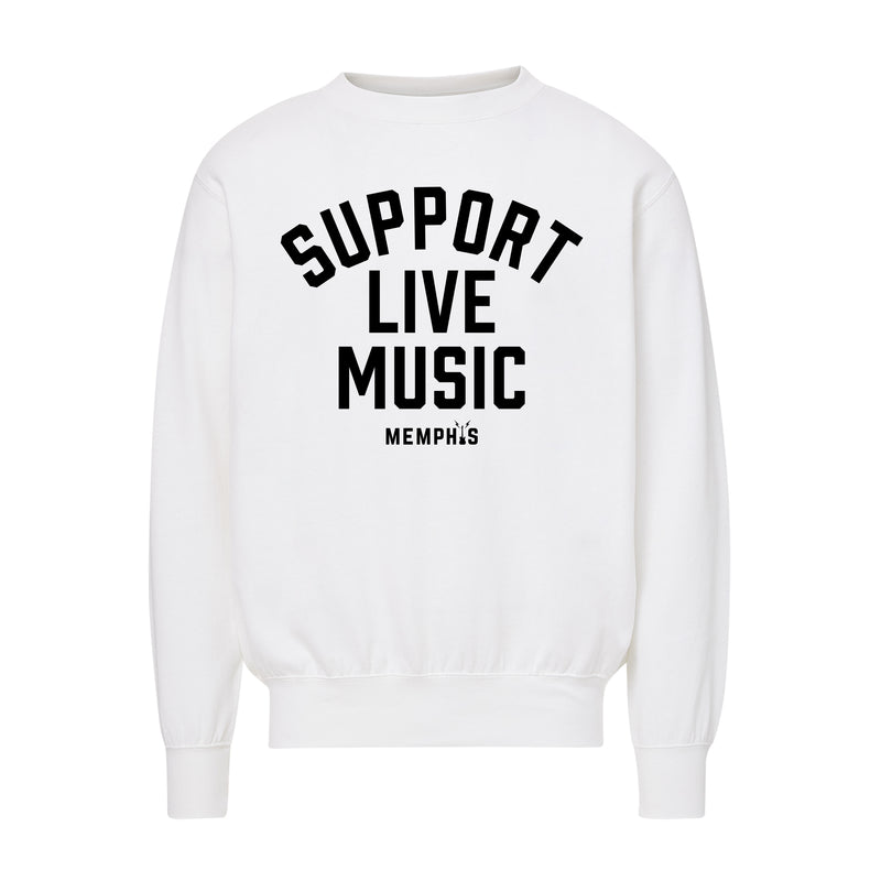 Support Live Music Sweatshirt