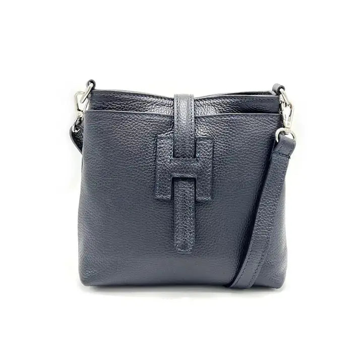 Small H Crossbody - Navy HHB