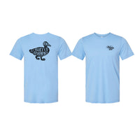Don't Ruffle My Feathers Tee - Blue Peabody Apparel