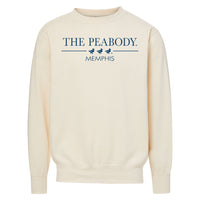 The Peabody Memphis Crewneck Sweatshirt - Ecru