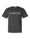 Memphis Rainbow Guitar Tee