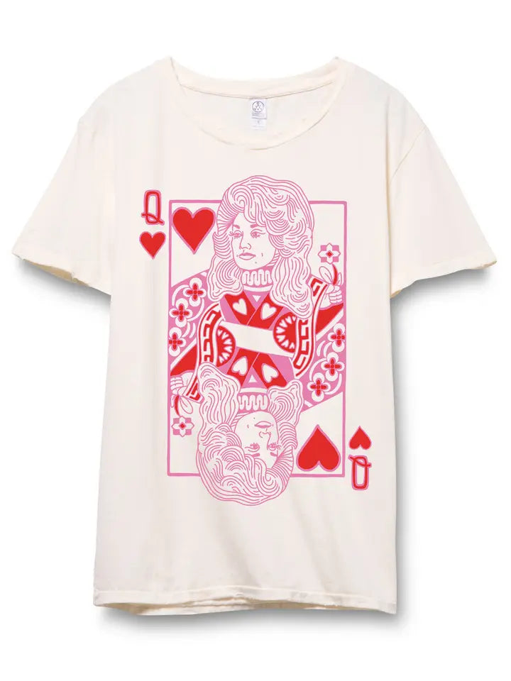 Queen of Hearts Tee