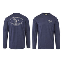 The Duck Stops Here Long-sleeved - Moonlight Navy Peabody Apparel
