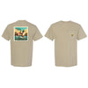 Peabody Stamp Tee - Sandstone