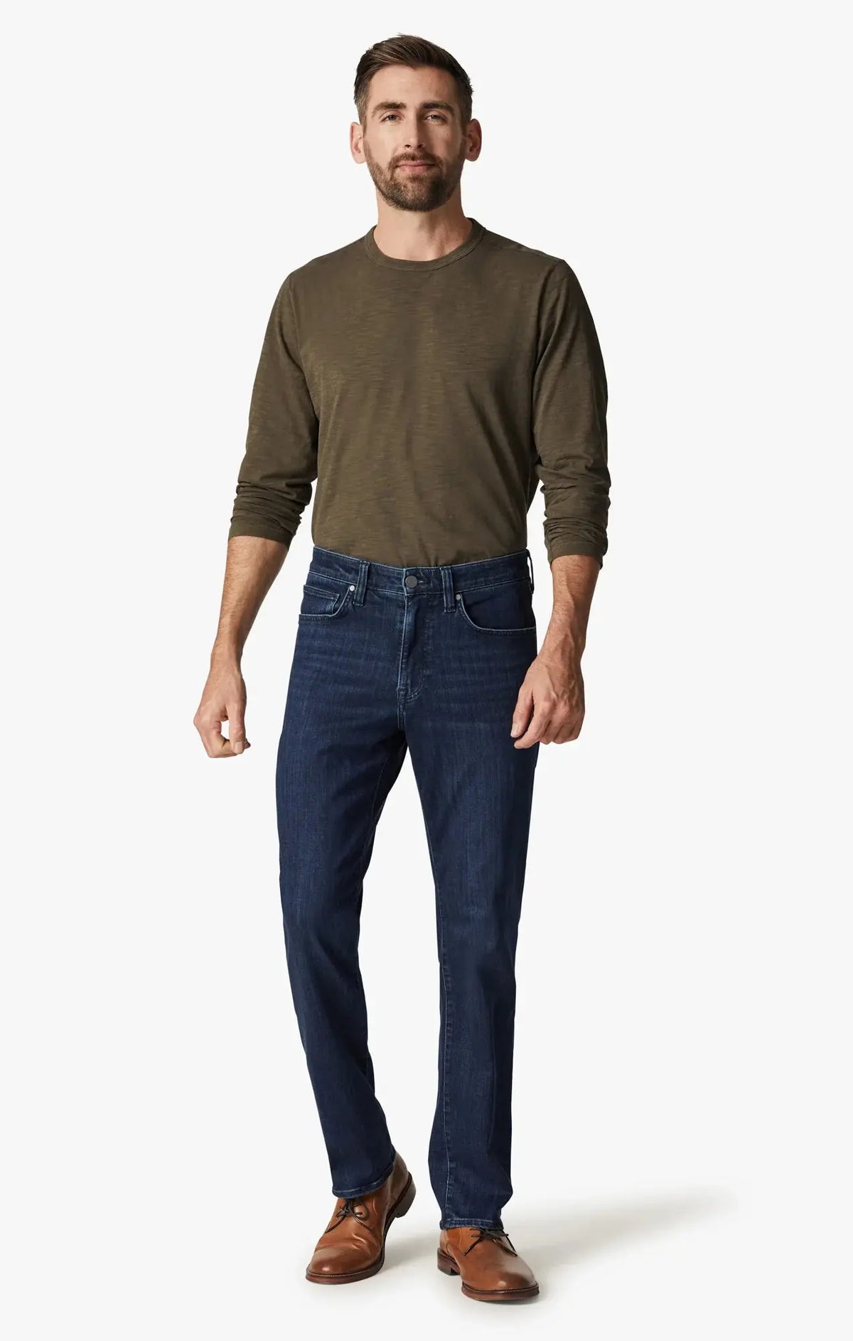 Straight Leg Jeans - Dark Midnight  Urban 34 Heritage