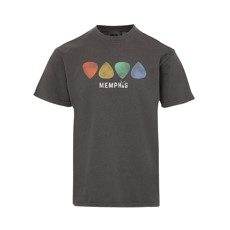 Memphis Guitar Pick Tee